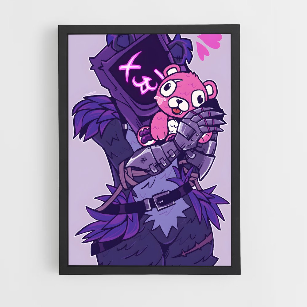 Poster Purrfect Battle – affiche Fortnite (vue 2)
